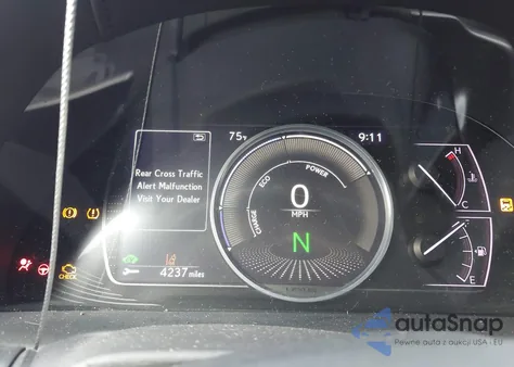 2020 Lexus Es 300H Ultra Luxury из США, поврежденный, VIN 58AF21B16LU009822